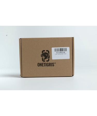 Oneigris Tactical Hip Pocket EDC Bag - Waterproof Molle Belt Pocket for Camping Hiking & Cycling - Black - Buy Online on GoSupps.com