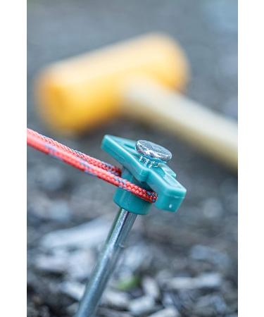 SE Heavy-Duty Metal Tent Pegs Stake Set (10-Pack) - 9NRC10 | Secure Camping Accessories - Buy Online on GoSupps.com