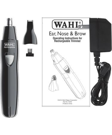 WAHL Canada Deluxe Groomer Rechargeable 6-in-1 Detailer Personal Trimmer Ear Nose and Brow Trimmer Certified for Canada - Model 5556 Black 1 Count (Pack of 1) - Buy Online on GoSupps.com
