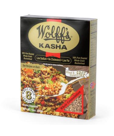 Wolff's Kasha (Whole Granulation) - 100% Roasted Buckwheat