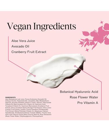 LilyAna Naturals Face and Neck Moisturizer - Skin Care for Dry Skin - Dark Spot Brightening Cream with Rose & Pomegranate Extracts - 1.7oz - Buy Online on GoSupps.com