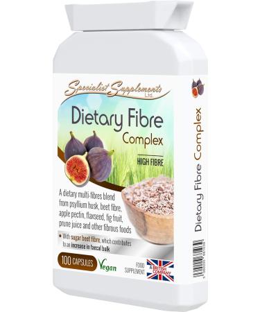 Dietary Fibre Complex 100 Capsules | Specialist Supplements - Buy Online on GoSupps.com