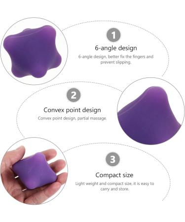 6 STK Hex-Grip Massage Balls | Hand Care Tool & Acupuncture Device | Multi-Color Set (3 Pieces) for Ultimate Relief - Buy Online on GoSupps.com