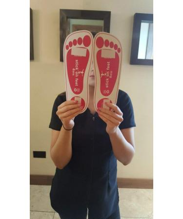 120 Pairs(240feets Total) Disposable Pink Sticky feet - Buy Online on GoSupps.com