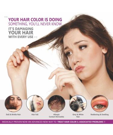 Vegetal Bio Colour - Dark Brown 150g | Natural Hair Dye for International Shipping - Buy Online on GoSupps.com