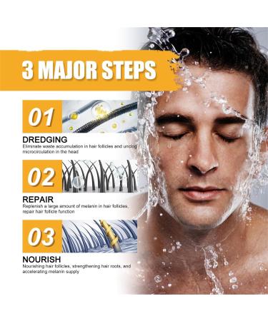 2 Pi ces Shampooing Naturel Noir pour Cheveux - Barre de Savon Organique Polygonum Multiflorum Hydratant - Buy Online on GoSupps.com