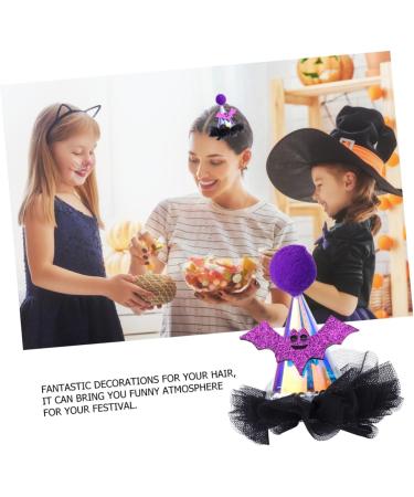 minkissy 1pc Halloween Lighted Hair Clips Alligator Bowknot Barrette Alligator Hair Clips for Women Luminous Halloween Hairpin Toddler Tiara Halloween Hair Clip Miss Lace Batsuit Clothing - Buy Online on GoSupps.com