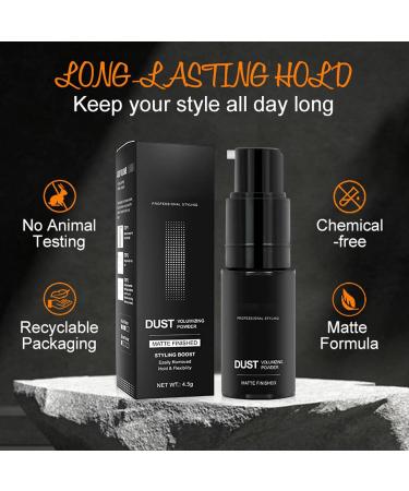 Hair Styling Powder Volume Boosting Texturizer 45 g Matte Finish Thickening Root Powders Grooming Product for Women Men Travel Ideal for Barbers Everyday Care - Buy Online on GoSupps.com