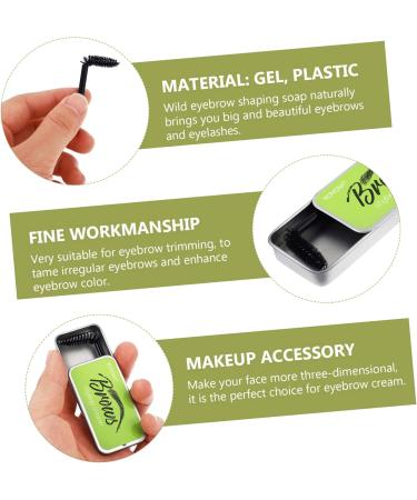 WOONEKY 3 Sets Natural Mascara Brow Cream Waterproof Brow Soap Brow Shaping Soap Woman Brow Soap Gel Texture - Buy Online on GoSupps.com