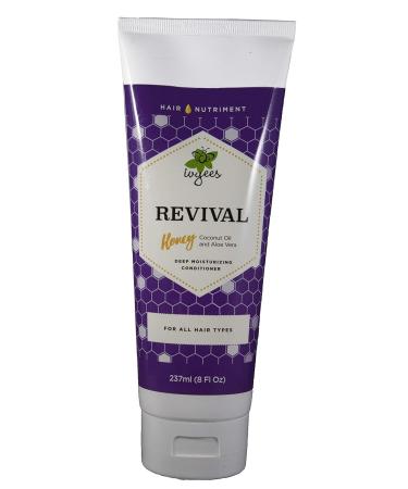 IVYEES Revival Deep Conditioner 8 Oz (Pack of 6) - With Raw Honey, Coconut Oil, and Aloe Vera for Hair Growth - Buy Online on GoSupps.com