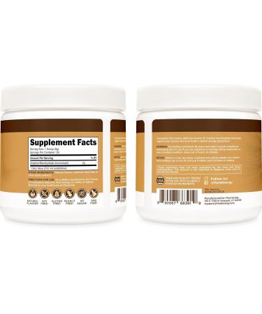 Perk Creamatine (French Vanilla) 30 Servings - Flavored Creatine Monohydrate 5g of Creatine per Serving Naturally Sweetened Zero Sugar Gluten-Free Soy-Free - Buy Online on GoSupps.com