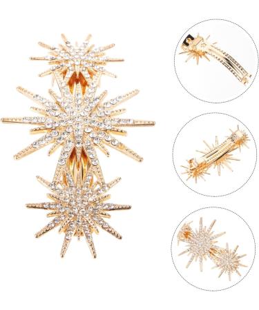 minkissy Hair Accessories Hair Clips Hair Barrettes Hair Clip for Girls Rhinestone Clip for Hair Decorative Hair Clip Women Hair Clip Clips for Hair Crystal Miss Hairpin Alloy - Buy Online on GoSupps.com