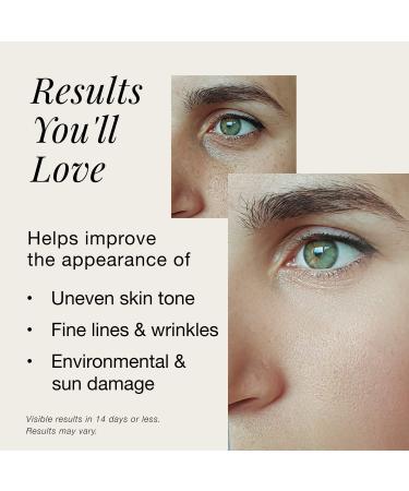 Poppy Austin Vitamin C Face Serum with Hyaluronic Acid - Brightening & Hydrating Anti-Aging Formula (1 Oz - Buy Online on GoSupps.com