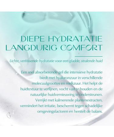 AYRA SPA Double Hydration Boost Gel With Aloe Vera & Multimolecular Hyaluronic Acid Intense Hydration and Radiant Skin VEGAN & 99 Natural COSMOS Certified - Buy Online on GoSupps.com