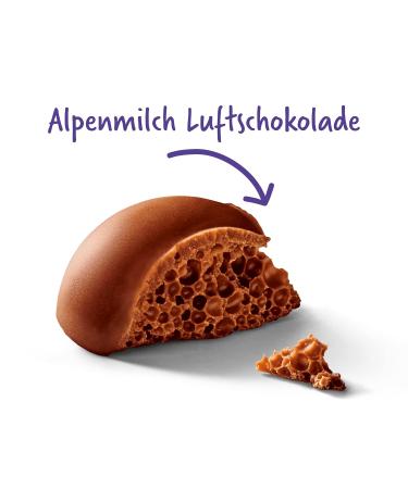 Milka Lufl e 100g - Airy Alpine Milk Chocolate Bar | 100% Alpine Milk | Authentic Milka Chocolate - Buy Online on GoSupps.com