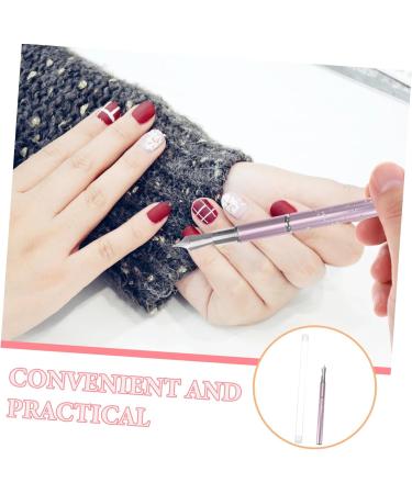 minkissy 3 Sets Nail Dip Kits Manicure Pencil Manicure Art Pen Art Dotting Pen Professional Nail Polish Nails Accessories Nail Drill Kit Professional Nail Art Tool Flash Pink Essentials - Buy Online on GoSupps.com