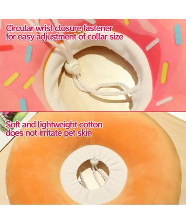 1PCS Cat Cone Collar Soft Cotton Adjustable Cat Recovery Collar Promotes Quick Healing Protects from Trauma Suitable for Pet Cat Home - Buy Online on GoSupps.com
