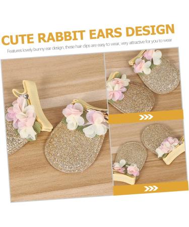 FOMIYES 6 Pairs Bunny Ear Hair Clip Animal Ear Hairpins Sequin Rabbit Hairclips Chinese New Year Hair Accessories Hair Accessories for Easter Child Non-woven Fabric Pair Clip Cute - Buy Online on GoSupps.com