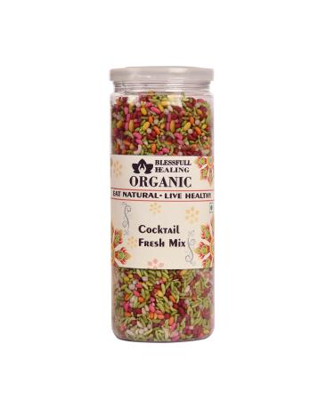 Blessfull Healing Organic Cocktail Fresh Mix 250 Gram Airtight Container (Packing May Vary)