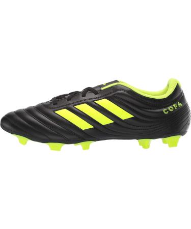 adidas Unisex Copa 19.4 Firm Ground Soccer Shoe - Size 9, Black/Silver/Yellow - Buy Online on GoSupps.com