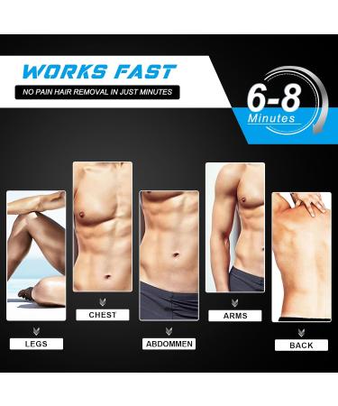 Pain-Free Hair Removal Cream for Men | Flawless Depilation in Genital Armpit & Bikini Areas - 1PC - Buy Online on GoSupps.com