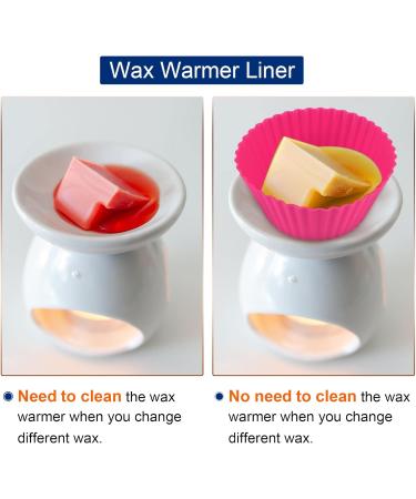 20pcs Wax Melt Warmer Liners - Silicone Candle Fragrance Melter in Rose Red | International Shipping - Buy Online on GoSupps.com