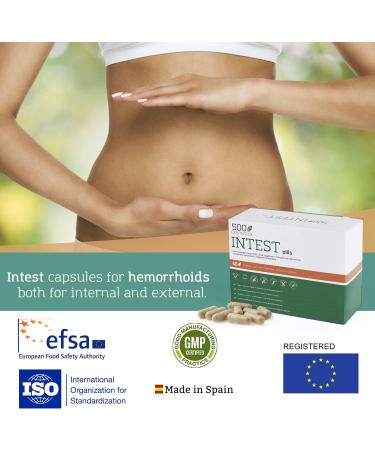 500Cosmetics Intest - Natural Hemorrhoid Prevention Capsules for Improved Circulation and Constipation Relief - Men and Women - Buy Online on GoSupps.com