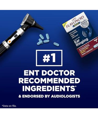 Lipo-Flavonoid Plus Ear Health Supplement 75ct - Improve Hearing & Ear Health - Buy Online on GoSupps.com