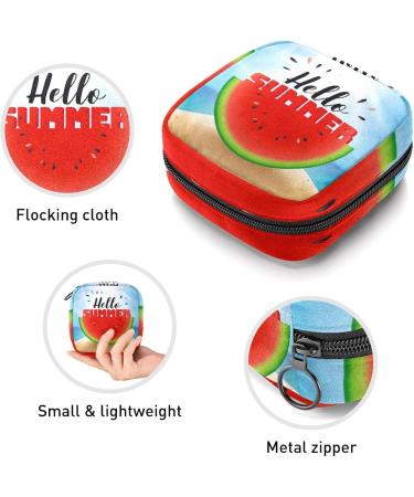 Women s Bonds Stillpad Hello Summer Watermelon Sea Period Kit | Portable Storage Bag for Girls - Buy Online on GoSupps.com
