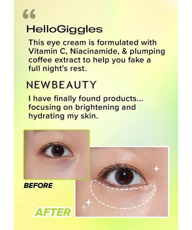 I Dew Care Glow-Key Eye Cream - Vitamin C & Niacinamide for Dark Circles & Puffiness, 0.50 Fl Oz - Buy Online on GoSupps.com