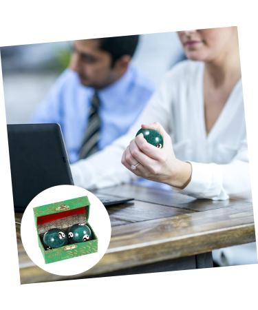 Gleavi 4-Piece Hand Massage Stress Balls - Chinese Baoding Balls for Stress Relief & Wellness - Buy Online on GoSupps.com