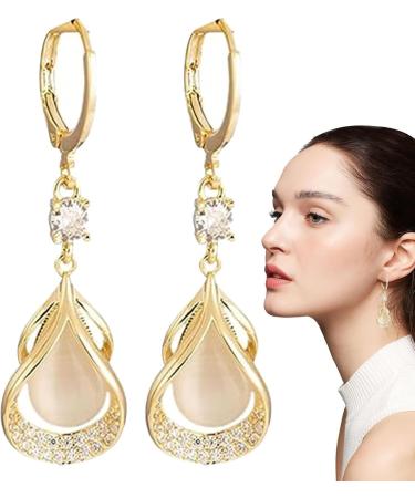 Anulely Magnetic Earrings - Slimming Lymph Flow Crystal Drop Earrings for Women | Boost Weight Loss & Enhance Wellness - Buy Online on GoSupps.com