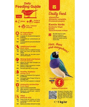 RIO Complete Food for Exotics - 0.5 kg (500g) | Premium Nutrition for Exotic Pets - International Shipping Available - Buy Online on GoSupps.com