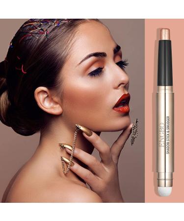 Wismee Champagne Shimmer Eye Shadow Stick - Cream Eyeshadow Pencil for Makeup - Perfect Gift for Women - Cosmetics for Christmas & Birthday - Buy Online on GoSupps.com