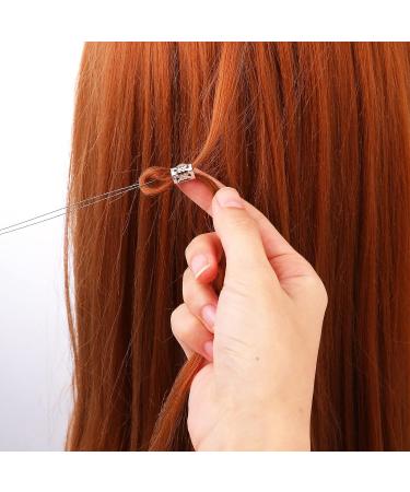 WLLHYF 10-Piece Hair Extension Loop Needle Threader Set - Hair Extension Tools for Micro Rings, Nano Beads, Styling, and Feather Extensions - Buy Online on GoSupps.com