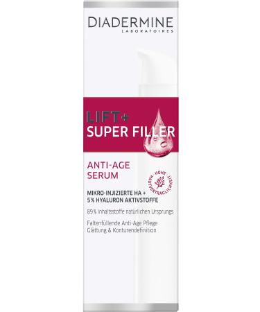 DIADERMINE Lift+ Super Filler Serum Highly Concentrated Hyaluronic 30 ml