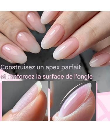  Bavokon Nail Builder Gel - Manicure Glue | 6-in-1 Builder Gel for Shaping Extensions Bonding and Base for Home Manicures - Buy Online on GoSupps.com