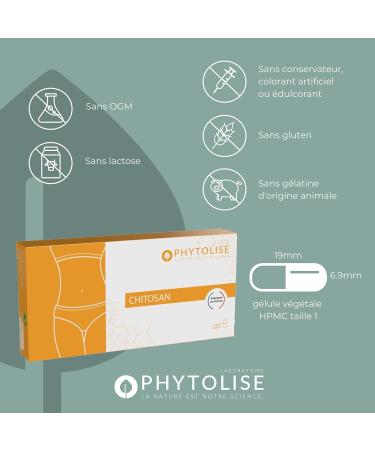 CHITOSAN Powerful Fat Burner | Slimming Capsule | Fat Burning | Drain | Flat Stomach | Diet | Food Supplement | Extra Strength | Weight Loss Made in France 120 Capsules - Buy Online on GoSupps.com