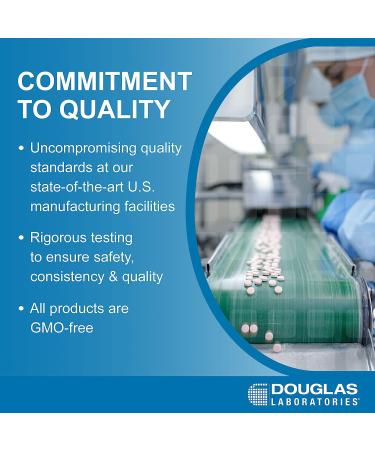 Douglas Laboratories Quercetin Bromelain Complex - 100 Tablets | Antioxidant & Enzyme Formula for Vascular & Immune Support - Buy Online on GoSupps.com