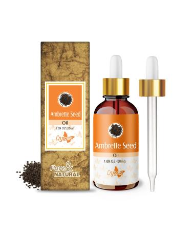 Crysalis Ambrette Seed (Abelmoschus moschatus) Oil - 1.69 Fl Oz (50ml)