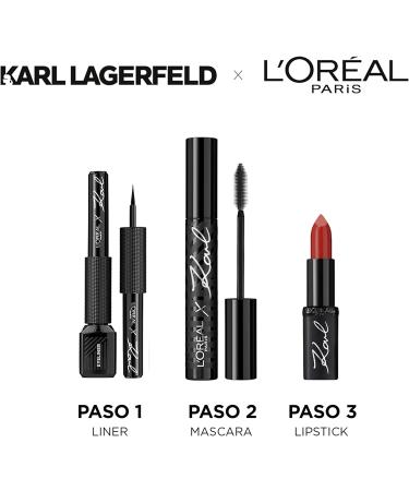 L'Or al Karl Lagarfeld Mascara Black 7.2 ml - Buy Online on GoSupps.com