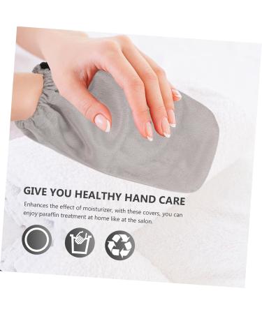 Ipetboom Moufles Hydratants Paraffine Taille Unique Bande lastique Protection Mains Cire de Paraffine Soins des Mains Spa - Buy Online on GoSupps.com