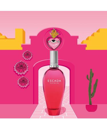 Escada Flor del Sol Eau de Toilette Women's Floral Perfume With Notes of Fresh Tequila Sunrise Accord Dahlia Blossom & Sandalwood Luxury Perfumes for Women Long Lasting Fragrance 3.3 Fl Oz (Pack of 1) - Buy Online on GoSupps.com