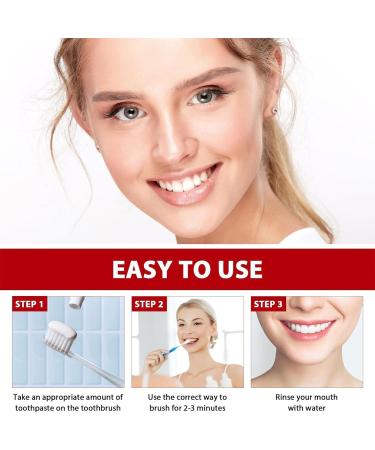 SP-8 Ultra Whitening Toothpaste 2PCS | Brightening & Stain Removing Formula for Fresh Breath | International Shipping Available - Buy Online on GoSupps.com