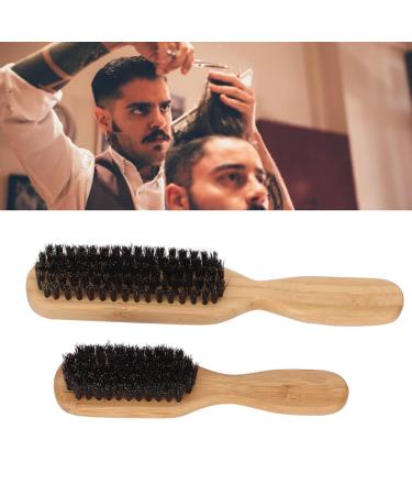 Ergonomic Bamboo Beard Brush for Men - Reinforced Handle Portable & Versatile Styling Tool - Buy Online on GoSupps.com