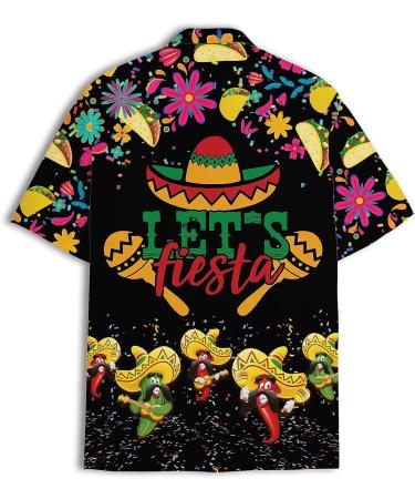 PIGO American Bigfoot Hawaiian Shirt for Men - Funny Sasquatch Button Down Short Sleeve Shirt - X-Large - Buy Online on GoSupps.com