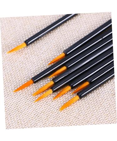 WOONEKY 100pcs Fine Tool Point Gloss Lip Eyeliner Wands Cosmetic Applicator Disposable Brush Makeup - Buy Online on GoSupps.com
