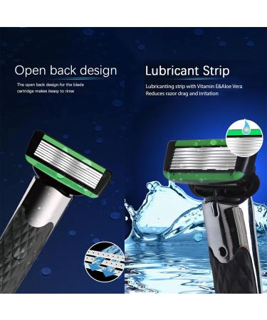 7-Layer Replaceable Metal Shaving Set - Precision Grooming & Irritation-Free Experience for Thanksgiving Gifts - Buy Online on GoSupps.com