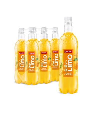 The soda of granini orange lemongras (6x 1l) of course refreshing with taste made of real fruits without sweeteners and preservatives vegan