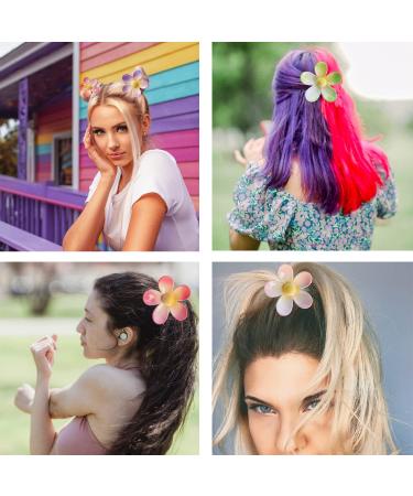 6 Pcs Large Flower Claw Clips - Cute Hair Accessories for Women & Girls - Multicolor Hair Clips for Thick/Thin Hair - Perfect Gifts - Buy Online on GoSupps.com